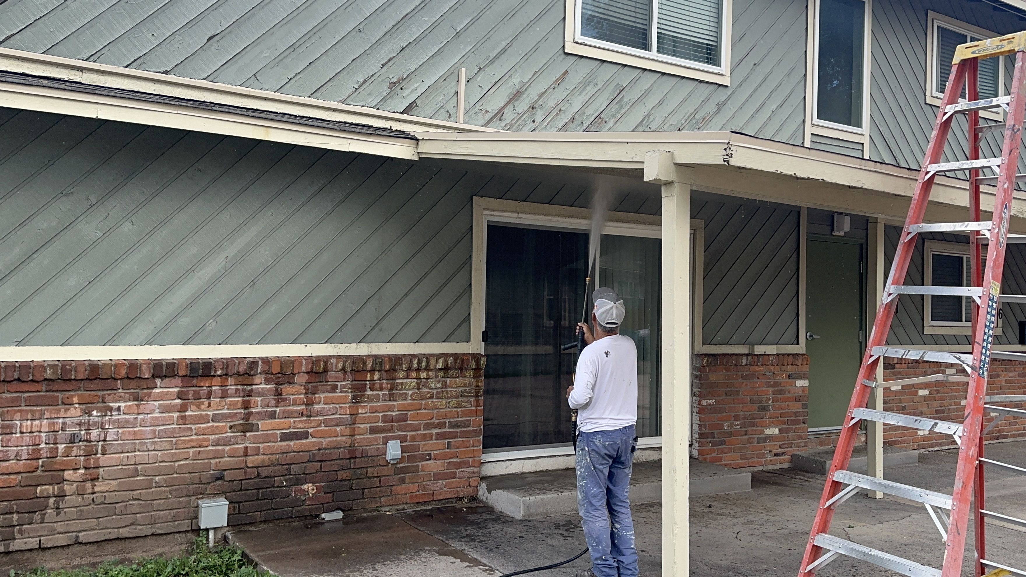 Professional Spray Application - Exterior Work